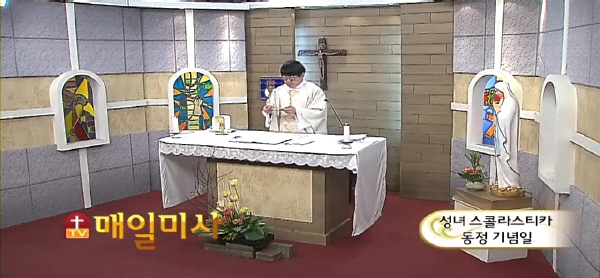 2015년 2월 10일 성녀 스콜라스티카 동정 기념일