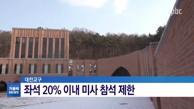 1/20(수) - <2> 거리두기 조정, 전국 교구별 지침…인원 제한·모임 금지